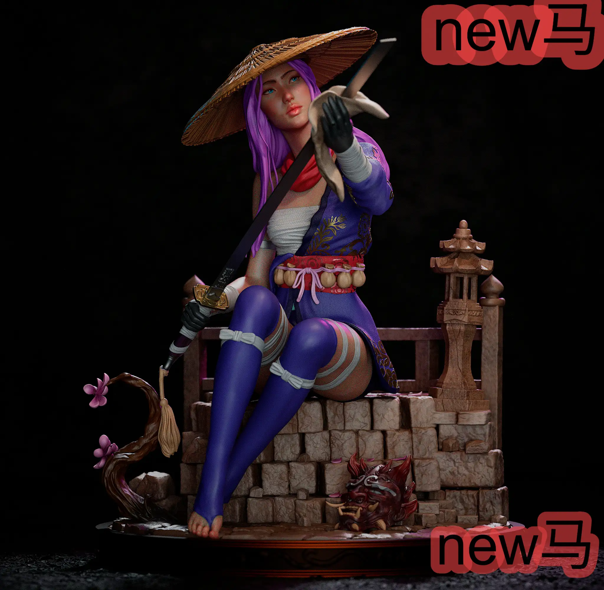 漫威   灵蝶Psylocke