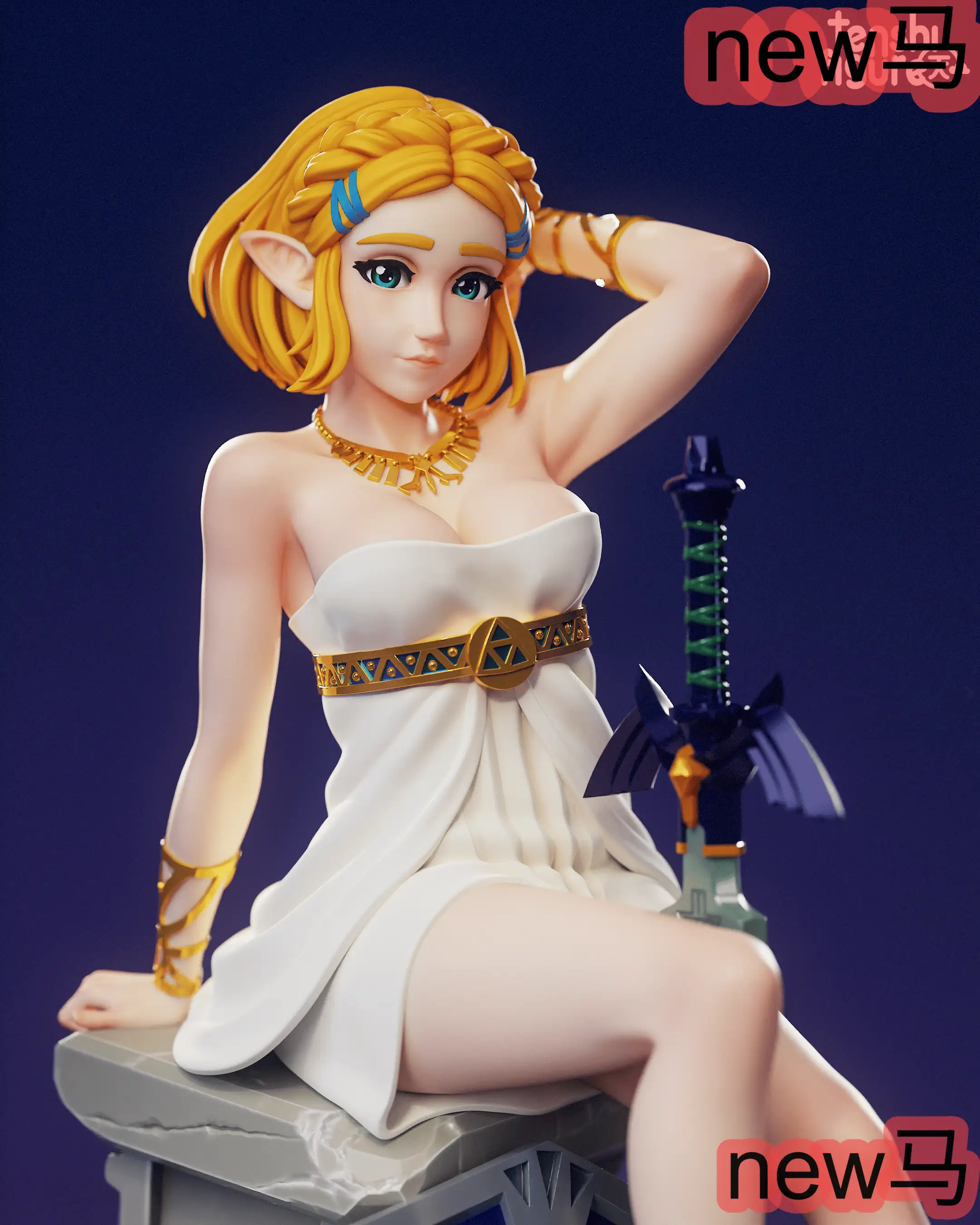 《塞尔达传说：荒野之息》塞尔达公主