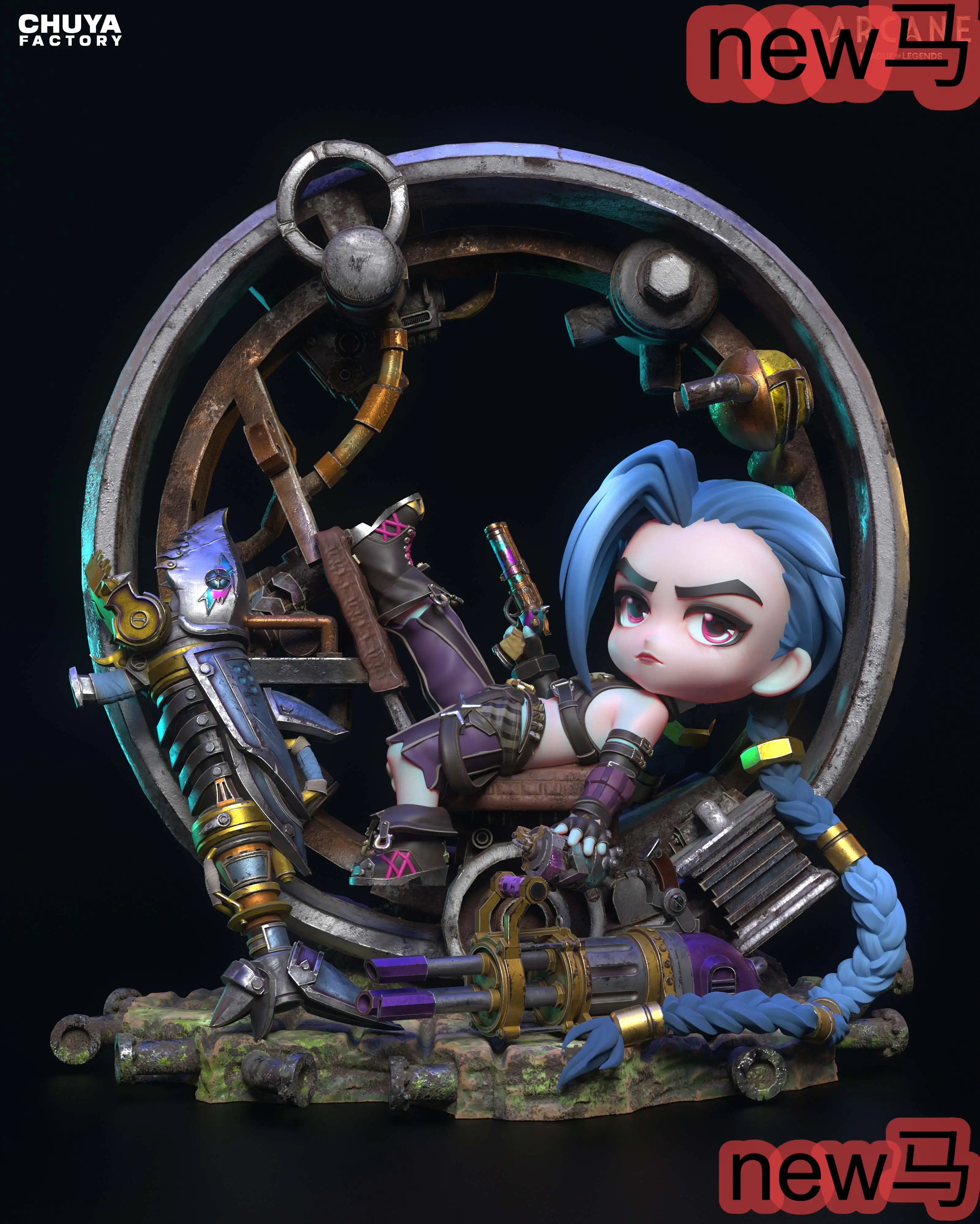 《英雄联盟》/《双城之战》金克丝 (Jinx)