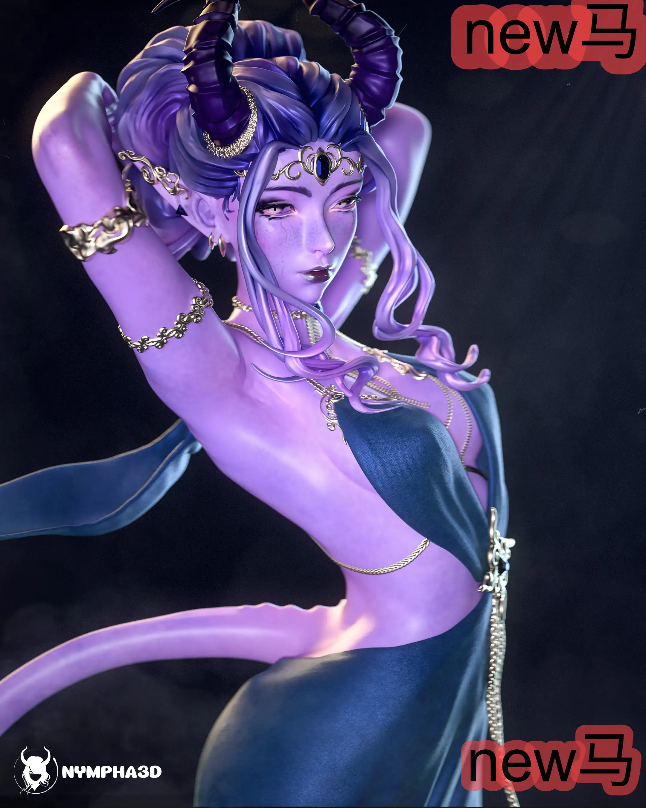 《龙与地下城》提夫林(Tiefling) 