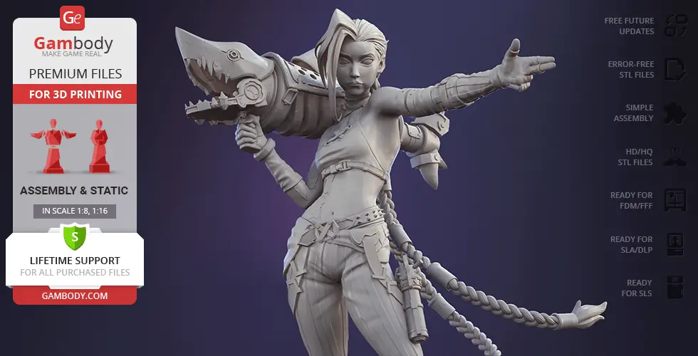 《英雄联盟》/《双城之战》金克丝