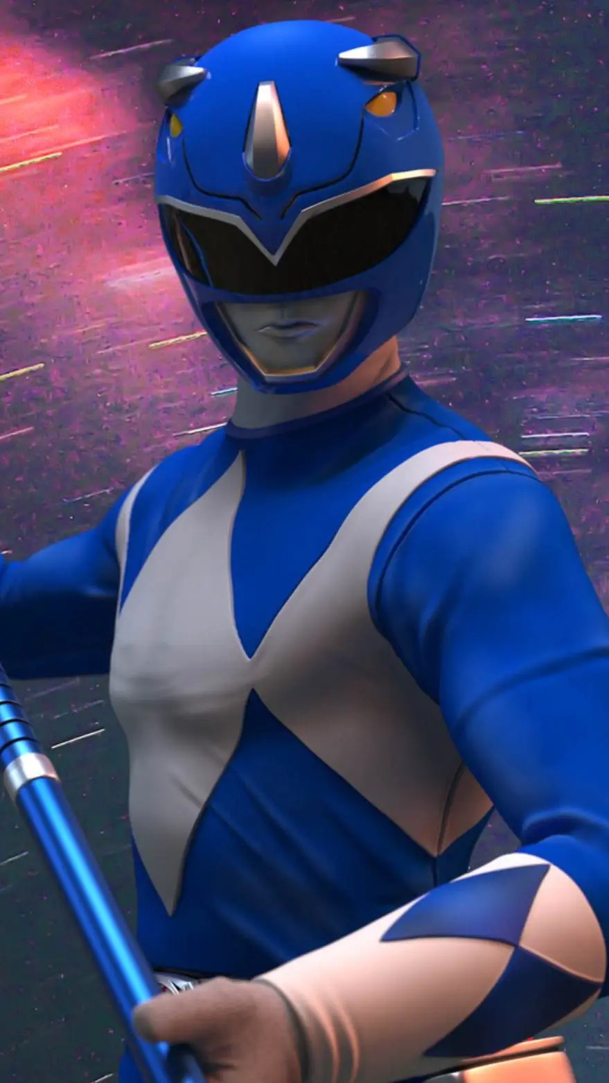 《恐龙战队》蓝衣战士