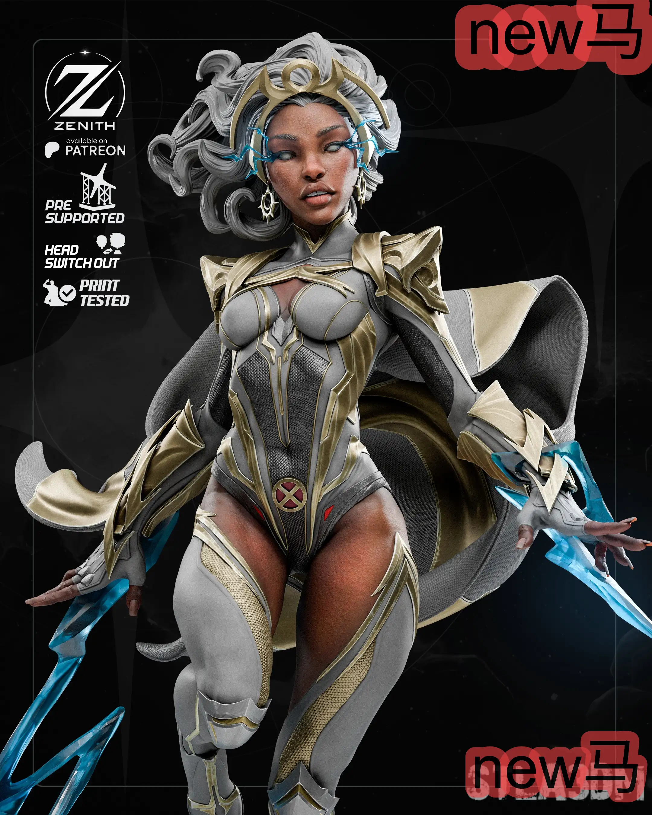 漫威  暴风女（Storm）