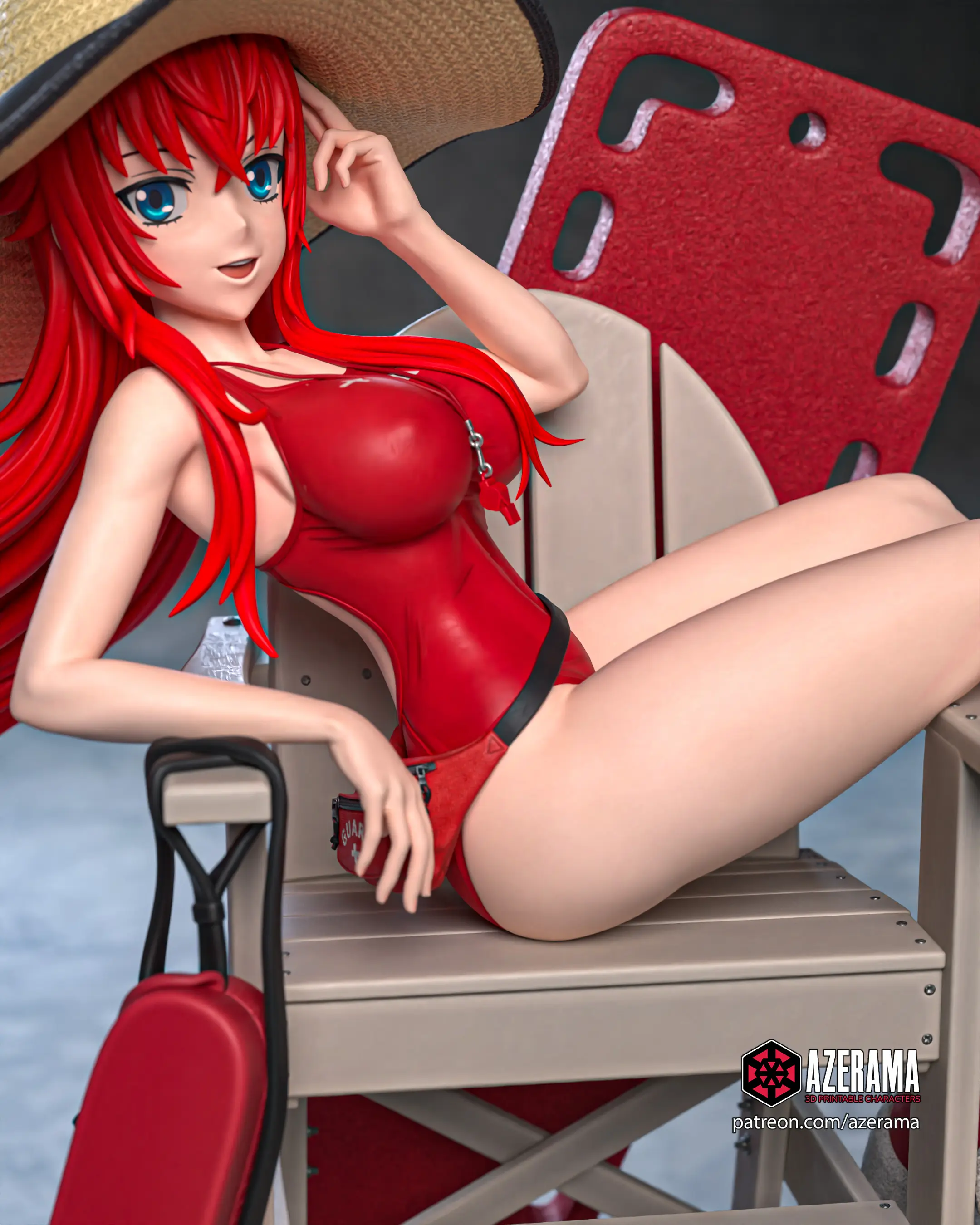 《恶魔高校 DxD》“莉雅丝 救生员”