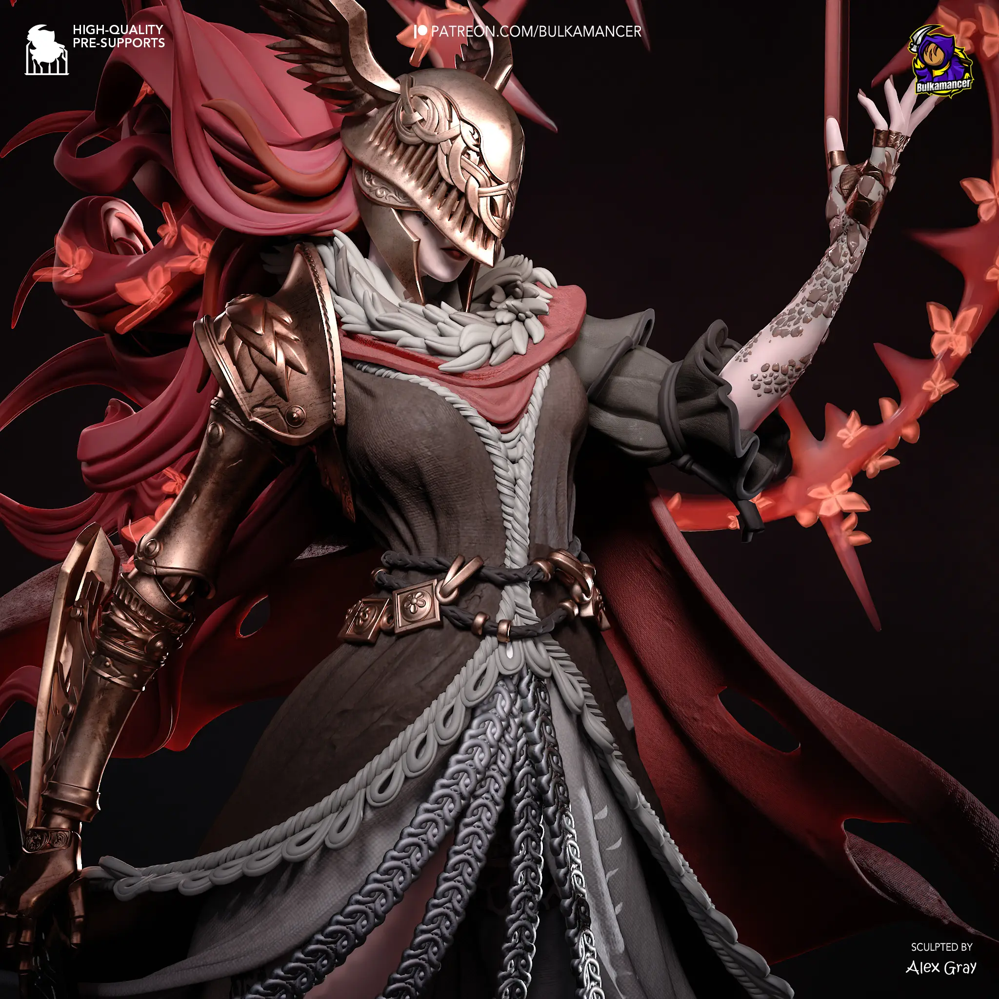 《艾尔登法环》 “米凯拉的锋刃”玛莲妮亚