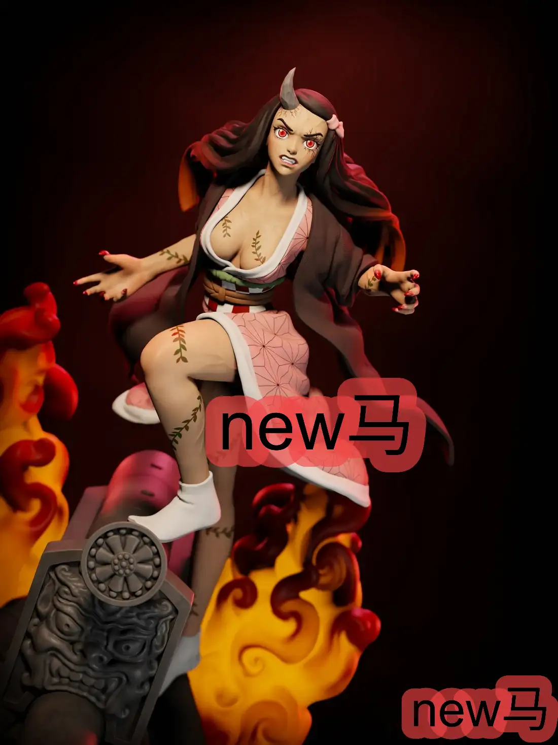 《鬼灭之刃》祢豆子（Nezuko Kamado）觉醒形态