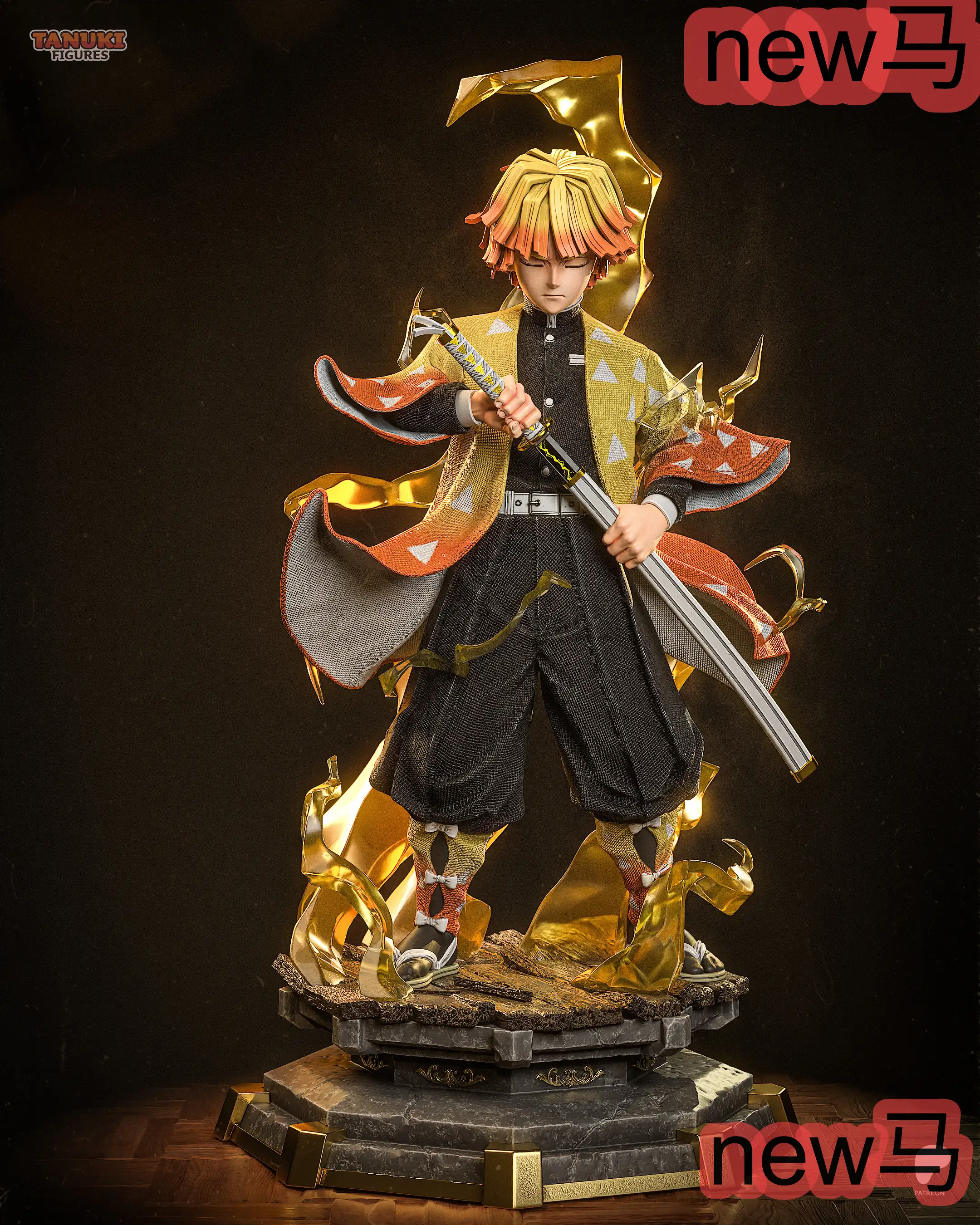 《鬼灭之刃》我妻善逸 (Zenitsu Agatsuma) 