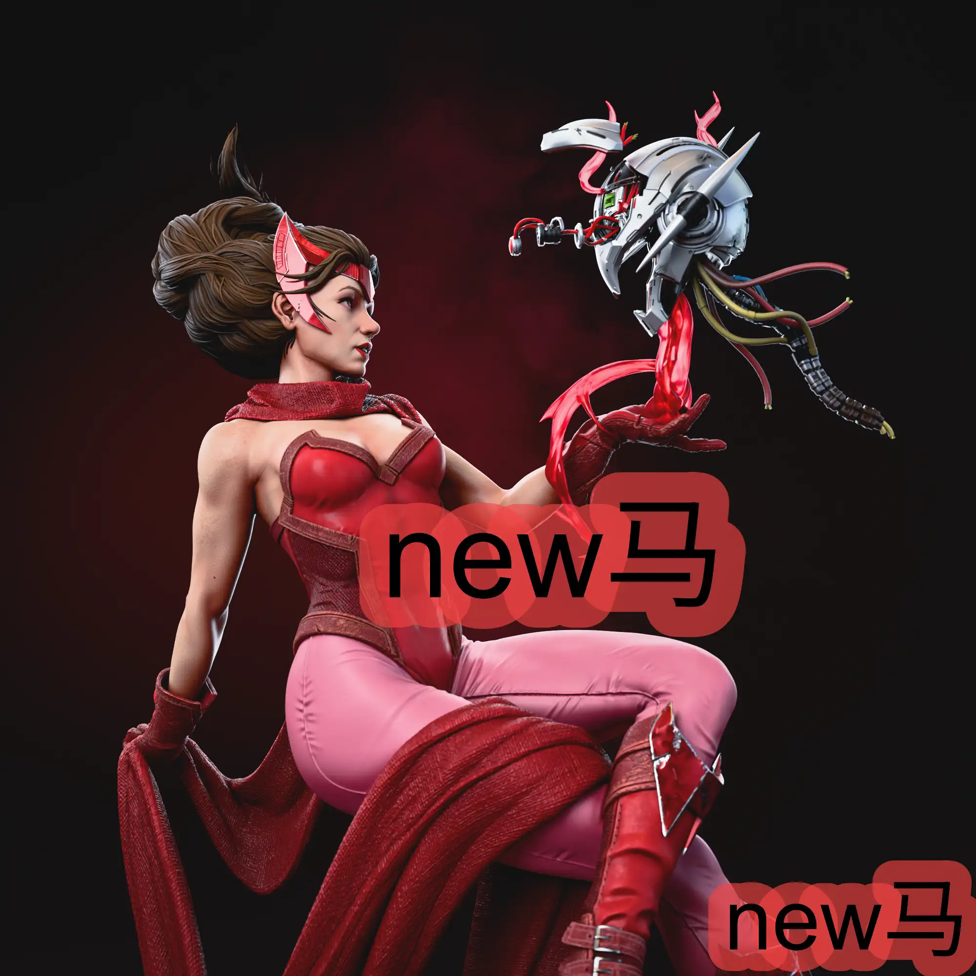 漫威  绯红女巫（Scarlet Witch）