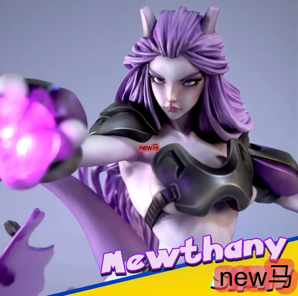 《宝可梦》 超梦 (Mewtwo)宝可梦娘化
