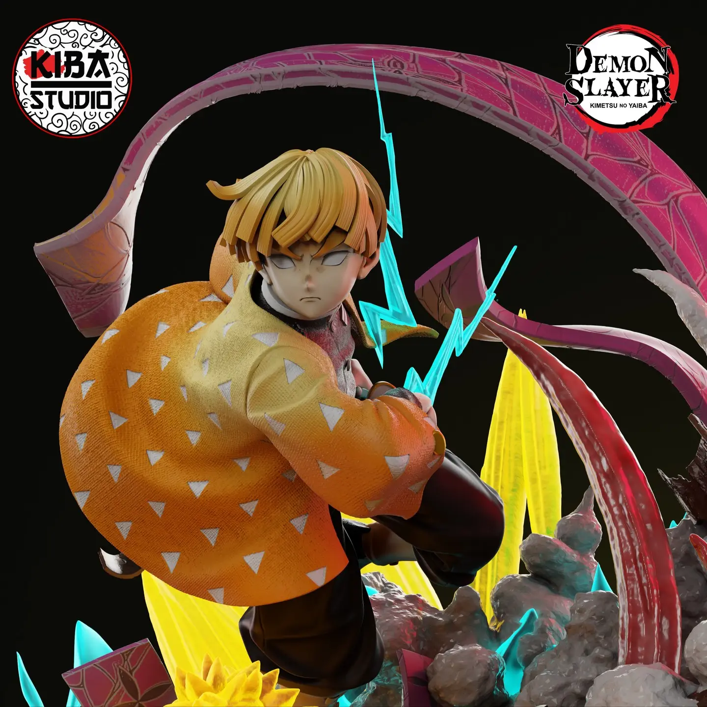 《鬼灭之刃》我妻善逸（Zenitsu Agatsuma）