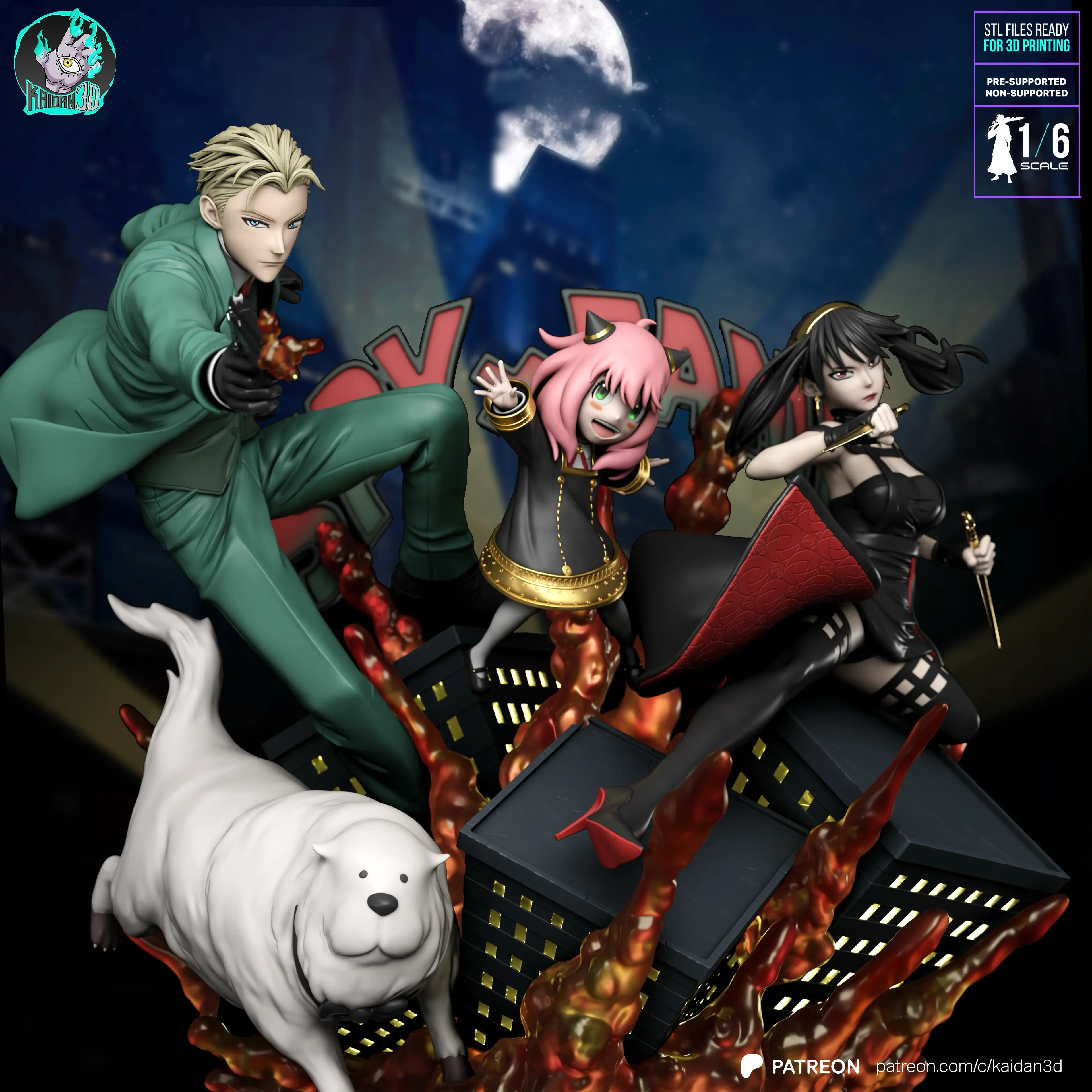 《间谍过家家》福杰一家